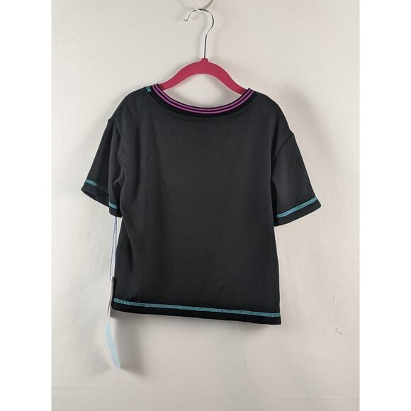 More Than Magic Party Print Pajama Top Black Small Sleepwear Birthday S 6/6X‎ - Picture 6 of 6